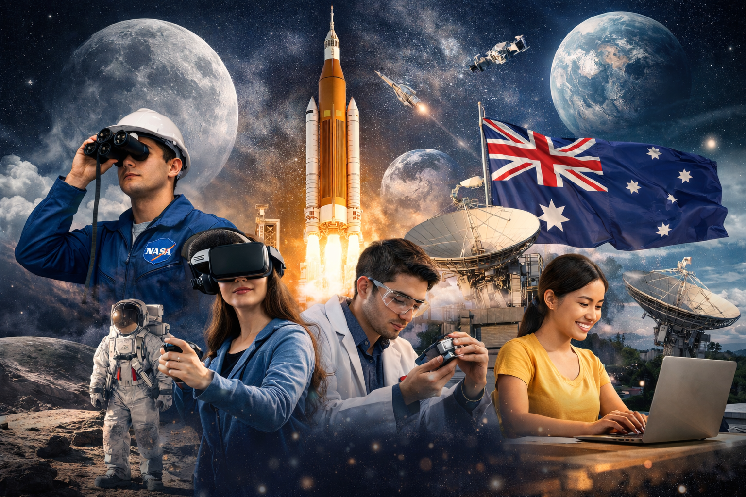 NASA Moon Mission Opens New Career Opportunities as Australia Plays a Key Role