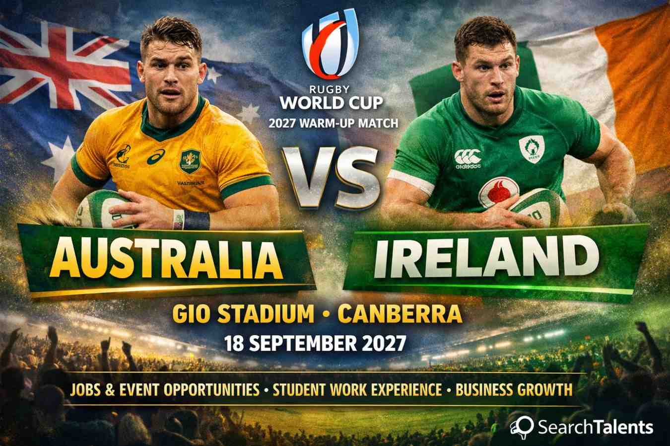 Canberra to Host Australia vs Ireland Pre-World Cup Clash: What It Means for Jobs, Students & Employers