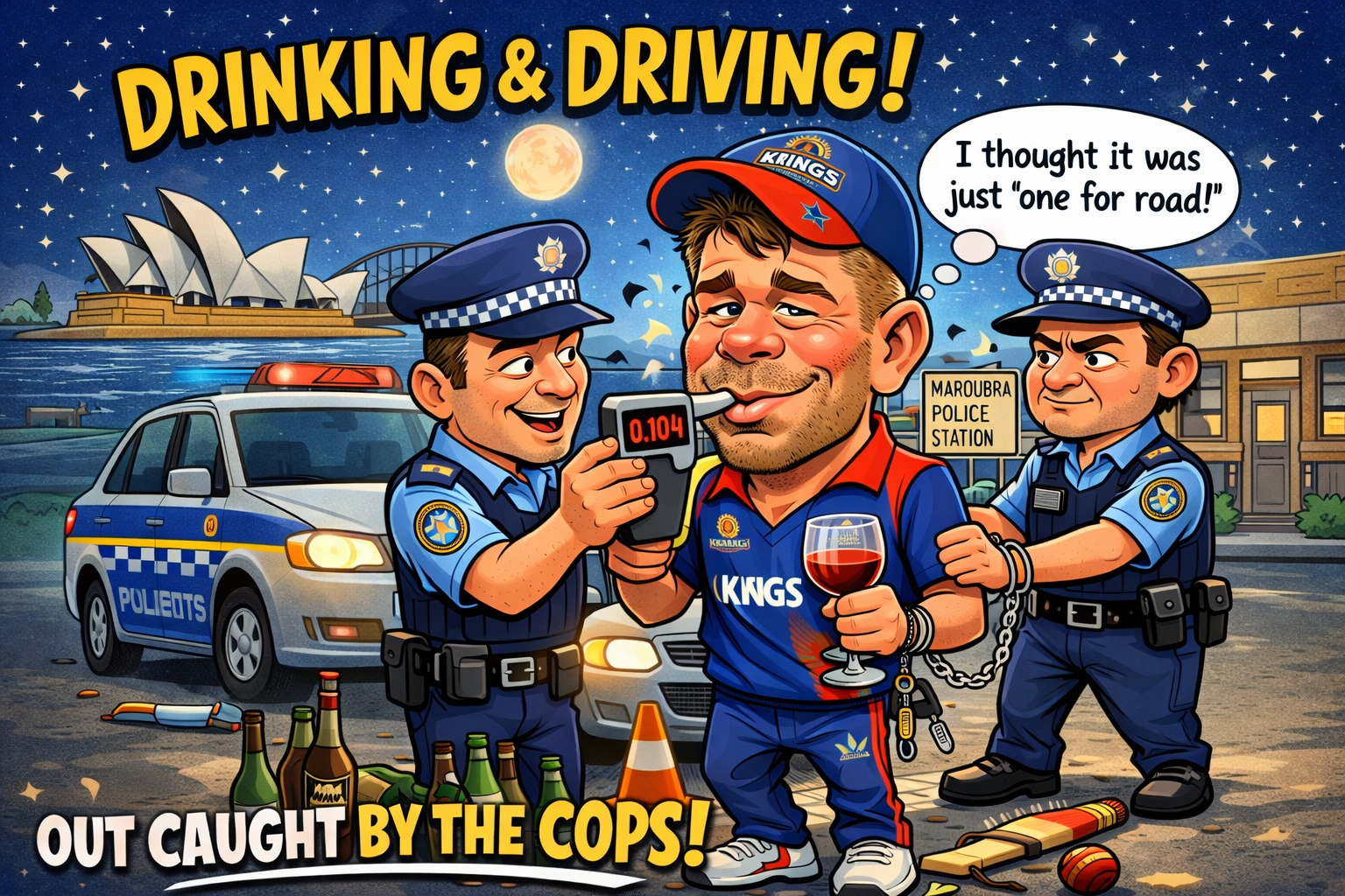 Ex-Australia Star David Warner Charged with Drink-Driving: Career Lessons for Professionals