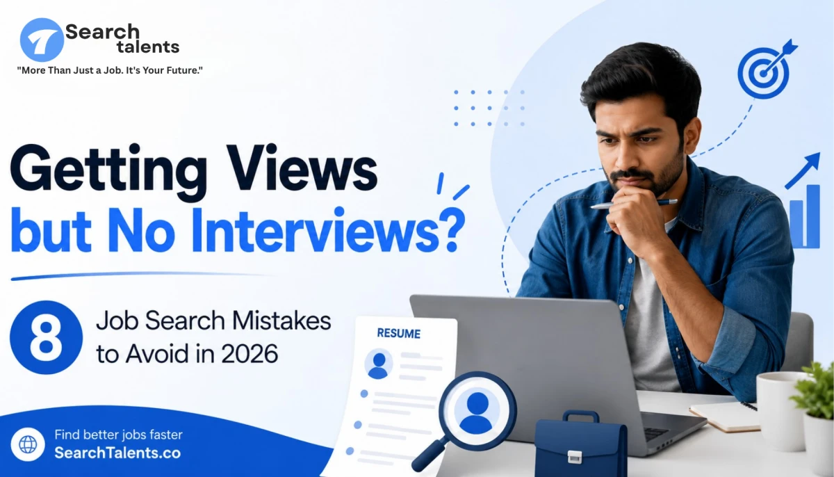 Getting Views but No Interviews? 8 Job Search Mistakes That Could Be Holding You Back in 2026 - blog image