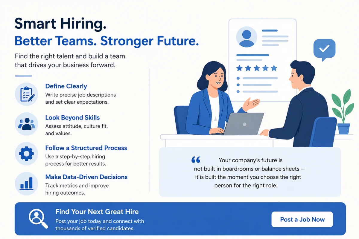 How to Hire the Right Talent: A Comprehensive Guide for Modern Businesses - blog image