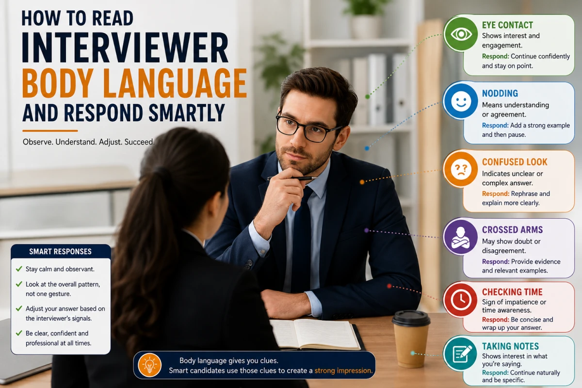 How to Read Interviewer Body Language and Respond Smartly - blog image