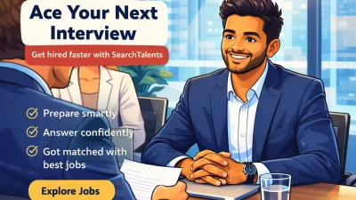 Ace Your Next Interview: A Complete Guide for Job Seekers (Get Hired Faster with SearchTalents) thumbnail