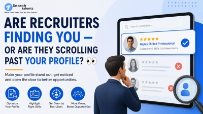 Are Recruiters Finding You — Or Are They Scrolling Past Your Profile? 👀
